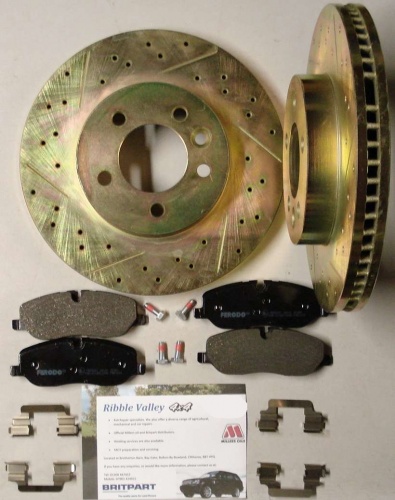 DISCOVERY 3 2.7 FRONT BRAKE DISC KIT